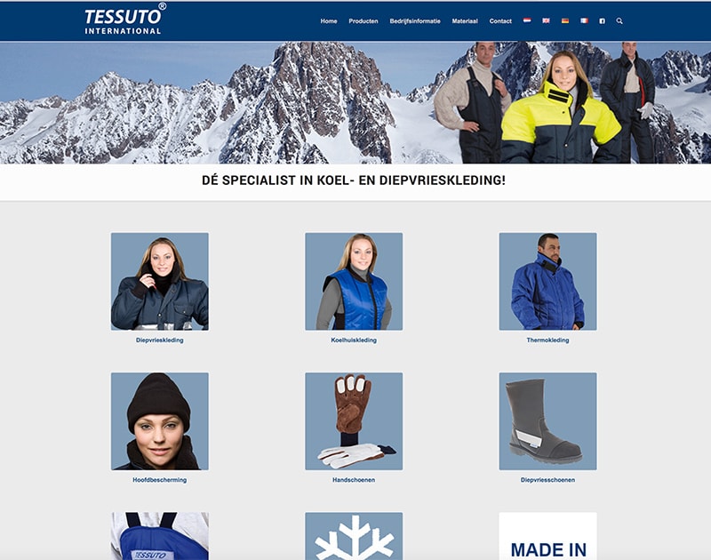 website van Tessuto
